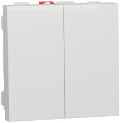 Schneider Electric Intrerupator dublu 2M Noua Unica alb NU321118 (NU321118)