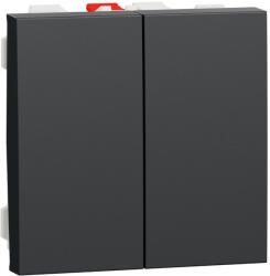 Schneider Electric Intrerupator dublu cap scara 2M Noua Unica antracit NU321354 (NU321354)