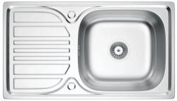  Melanstar HD7643S Cseptálcás Konyhai Mosogatótálca - Inox, Szifonnal (HD7643S) - watermarkt