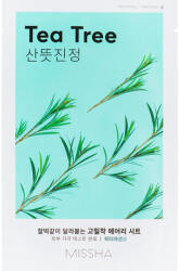 Missha Airy Fit Sheet Mask - Tea Tree - Mască Calmantă pentru Față 1buc/19g Masca de fata