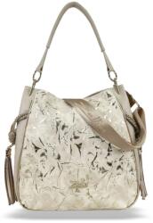 ZELLIA Női Válltáska 25036 Beige - Gold Leaf - (ZLK-25036-83668890)