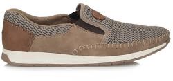 Rieker Férfi félcipő Rieker 11954-64 beige bézs bebújós (Rieker 11954-64)