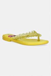 Melissa tangapapucs női FLIP FLOP SLIM + GANNI AD - sárga Női 41/42