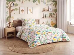  Lenjerie de pat din bumbac pentru copii JUNGLE DREAM TALES colorata, 100% bumbac Dimensiune lenjerie de pat: 70 x 80 cm | 140 x 200 cm Lenjerie de pat