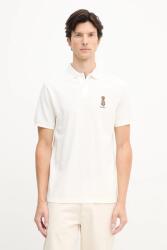 Hackett London pamut póló - bézs M - answear - 29 990 Ft