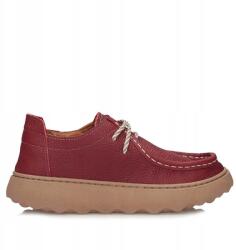 Ravini Bőr profilozott félcipő Ravini 251043 Burgundy Floater (251043 BURGUNDY FLOATER)