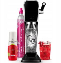 SodaStream Limitált kiadás Sodastream Art Black Málna Zero Mpack (42008753)