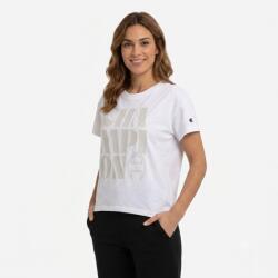 Champion SS Tee W M | Femei | Tricouri | Alb | 119052-WHT