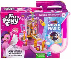 Hasbro My Little Pony Mini World Magic Set de Joaca Compact Creation Zephyr Heights (F3876_F5247) Figurina