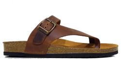 Plakton Battle Sandale Casual Damă Anatomice Din Piele Roble 185446 (185446)
