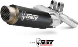  Tobă finală MIVV GP Pro pentru BMW F 900 R (2020-2025), oțel inoxidabil negru