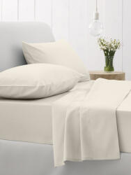 Sunshine Cearșaf Semi Dublu cu Elastic 120x200+30cm. Cotton Feelings 151 151-48-108 108 Ecru (151-48-108)