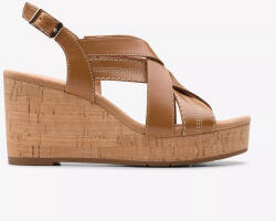 Clarks Sabina Sling Platforme Dama Tabac Maro 26181461 (26181461)