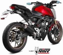  Sistem complet de evacuare MIVV GP Pro pentru Honda CB 125 R (2021-2024), oțel inoxidabil negru
