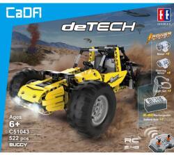 CaDA C51043W - Sárga buggy - 100% technic-kompatibilis építőjáték (C51043W)