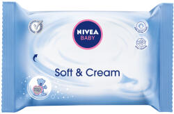 Nivea Servetele Nivea Baby Soft & Cream, 63 buc (4005808862443)