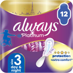 Always Absorbante Always Platinum Night, 12 buc (8001090445070)
