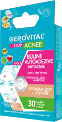 Gerovital Buline autoadezive antiacnee Gerovital Stop Acnee, 30 buc (5943000105687)