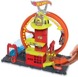 Mattel Super stație de pompieri Mattel Hot Wheels City cu buclă (25HKX41)