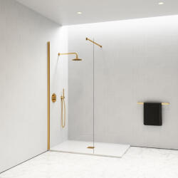  Dublin Walk-in . ||. Gold zuhanyfal 100, 200cm, 6mm, NANO (WAIG-1A000)