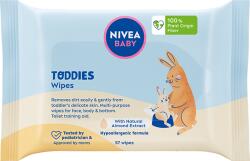 Nivea Servetele umede NIVEA Baby Toddies cu lapte de migdale si vitamine, 57buc (80571_NB)