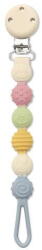 Lorelli Lant Lorelli Din Silicon Pentru Suzeta Clips Prindere 0 luni+ Blue Mix (1022107 0001)