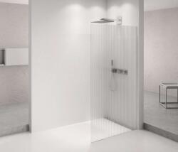 POLYSAN Architex - Zuhanyfal Walk-In 106x210 cm, króm/Flute üveg AXC110FL (AXC110FL)