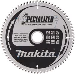 Makita Körfűrészlap LAMINÁLT 216x30 Z72 = old B-29474 (B-33853)