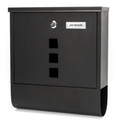 MAXY Postaláda fekete SN3671-2 14429 (5902802907820)