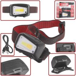 Tvardy LED COB 8W (5W+3W) mozgásérzékelős fejlámpa 1800mAh 520lm IP44 60758 (T00951)