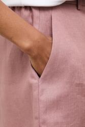 Answear. LAB къс панталон дамски от лен (SR0083) - answear - 132,98 лв