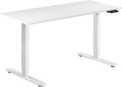 Alza Table ET1 Essential fehér + asztallap 140×80 cm laminált fehér (BUN)