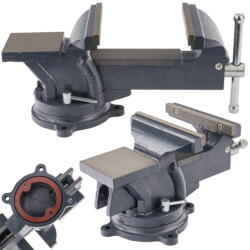 Powermat Forgatható satu üllővel 150 mm 41669 (PM1237)