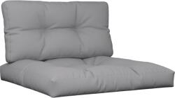 vidaXL 2 db szürke szövet raklappárna 3.5 kg 360712 (360712)