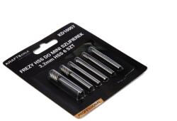 Kraft&Dele HSS száras marók mini csiszológépekhez 3, 2mm 63528 (KD10057)