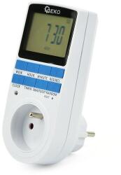 GEKO Időzítő - LCD kapcsoló 230V 63307 (G03346)