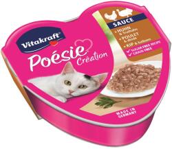 Vitakraft Cat nedves eledel Poésie Création, csirke és pulyka 85 g