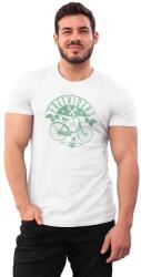 D&B Férfi/Unisex Póló ST00213 Free Riders Fehér-Méret 5XL (ST00213FreeRidersWhite5XL)