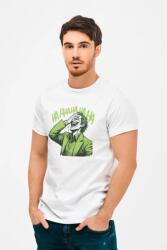 D&B Férfi/Unisex Póló MO00015 Joker Fehér-Méret 3XL (MO00015 Joker White-Size3XL)