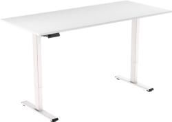 Alza Table ET2 Essential fehér + asztallap 140×80 cm laminált fehér (BUN)