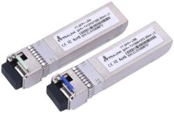 Extralink Transceiver Extralink SFP+ 10 GB EX. 6211, TX 1270 / RX 1330 nm, Single-Mode, DOM, 20 km, LC, 2 bucati (EX.6211)