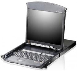 ATEN Consola KVM Aten KL1508AIN-AXA-AG, 19inch, 8 x RJ45, Black (KL1508AIN-AXA-AG)