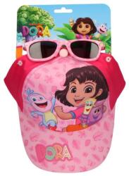 Cerda Set pentru copii Cerda - Dora, pălărie și ochelari de soare, 53 cm (2200010738)