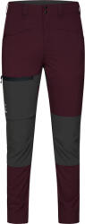Haglöfs Pantali pentru femei Lite Slim Dark Red/Grey 38