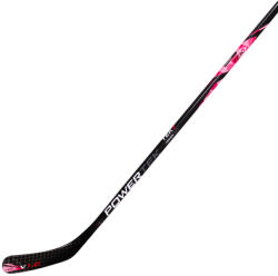 Powertek Crosă de hochei compozit V1.0 Pink Youth P92 (Matthews) mâna stângă în jos, flex 35