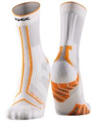 X-Bionic X-SOCKS® TRAILRUN TERRASKIN EXPERT CREW Șosete X WHITE/BLAZING ORANGE 42-44 EU