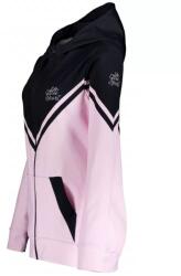 Altisport Női funkcionális pulóver a zip prémiumon ALTISPORT VOJ/ALW101MI02 RÓZSASZÍN/FEKETE méret: XL