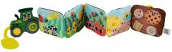 Lamaze John Deere: Carte moale interactivă pentru bebeluși „De la fermă la masă - cu două fețe (L27596)