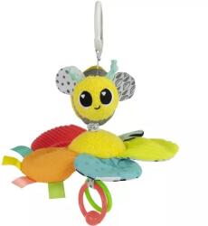 Lamaze Toys Lamaze: Buzzy, albinuța harnică - jucărie pentru bebeluși agățabilă (L27495)