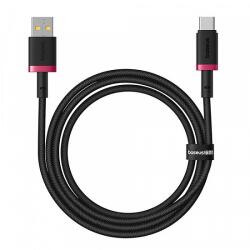 Baseus USB-A - USB-C kábel Baseus Dura sorozat, 60W, 3A, 1m, piros P10377802U01-01